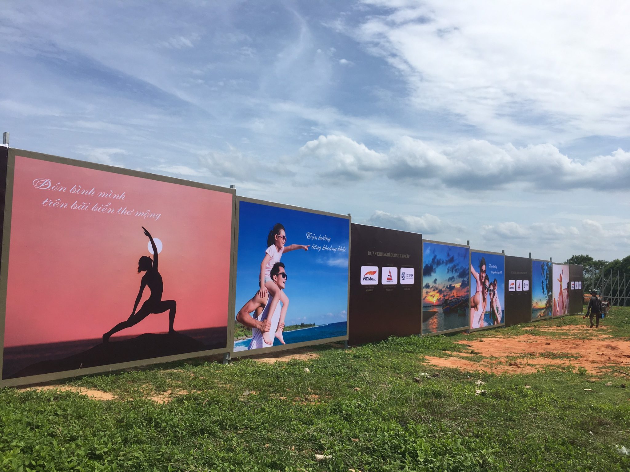 Thi công hàng rào quảng cáo - Phan Thiết, Bình Thuận